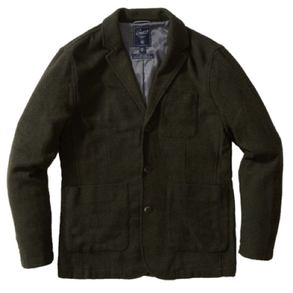 Grayer’s Hutton Wool Blazer - Loden